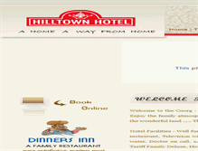 Tablet Screenshot of hilltownhotel.com